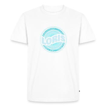 Gift for Loris - Men's Premium Organic T-Shirt - white - Front - Nico (187cm)