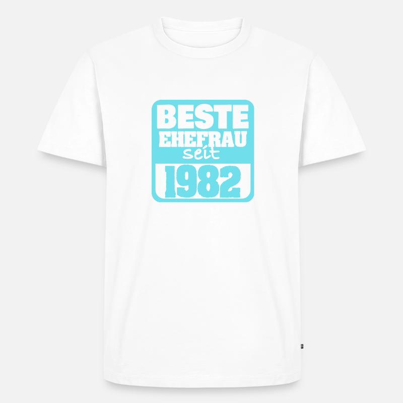 1982 - Männer Premium Bio T-Shirt - undefined