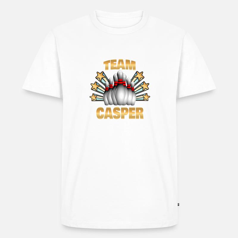 Bowling Casper - Männer Premium Bio T-Shirt - undefined