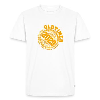 2029 - T-shirt Premium bio Homme - blanc - Devant - Nico (187cm)