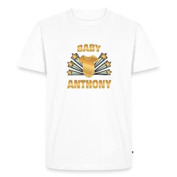 Antoine - T-shirt Premium bio Homme - blanc - Devant - Nico (187cm)