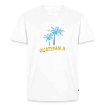 Guatemala Guatemala - Men's Premium Organic T-Shirt - white - Front - Nico (187cm)