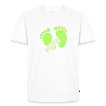 Gift for Fritz - Men's Premium Organic T-Shirt - white - Front - Nico (187cm)