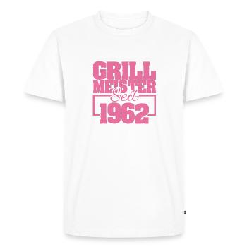 Fête d’été 1962 - T-shirt Premium bio Homme - blanc - Devant - Nico (187cm)