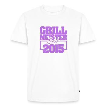 2015 - T-shirt Premium bio Homme - blanc - Devant - Nico (187cm)