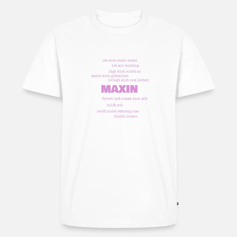 Maxin - Männer Premium Bio T-Shirt - undefined