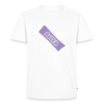 Naissance Aliya - T-shirt Premium bio Homme - blanc - Devant - Nico (187cm)