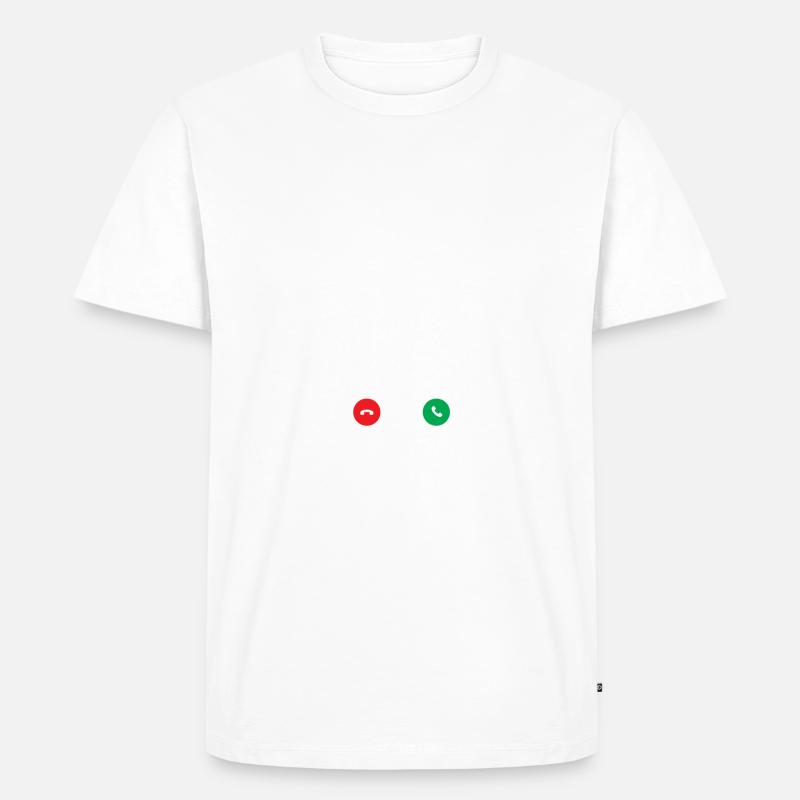 CRICKET RUFT MICH! - Männer Premium Bio T-Shirt - undefined