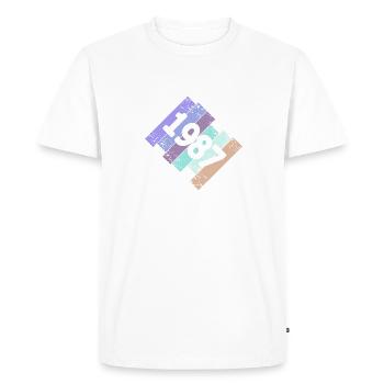 Grufti 1987 - Men's Premium Organic T-Shirt - white - Front - Nico (187cm)