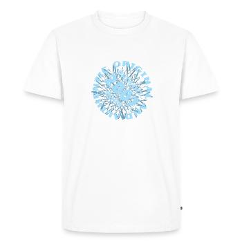 Pitch 2007 - T-shirt Premium bio Homme - blanc - Devant - Nico (187cm)