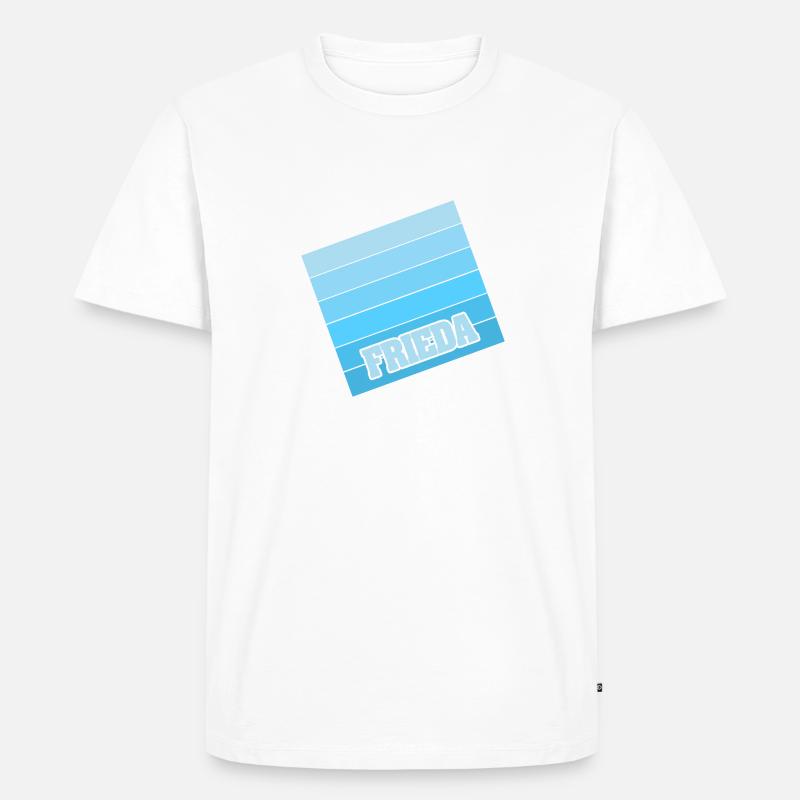 Frauenname Frieda - Männer Premium Bio T-Shirt - undefined
