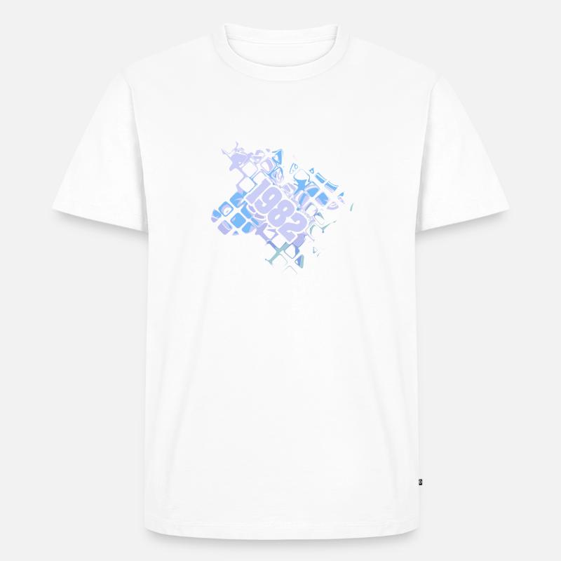 Computer 1982 - Männer Premium Bio T-Shirt - undefined