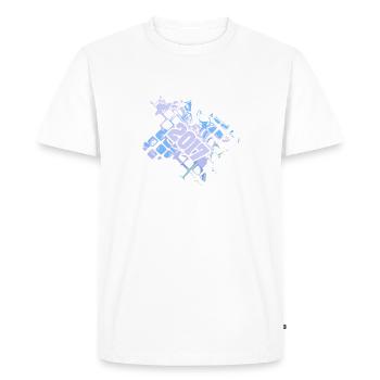 2017 - Men's Premium Organic T-Shirt - white - Front - Nico (187cm)