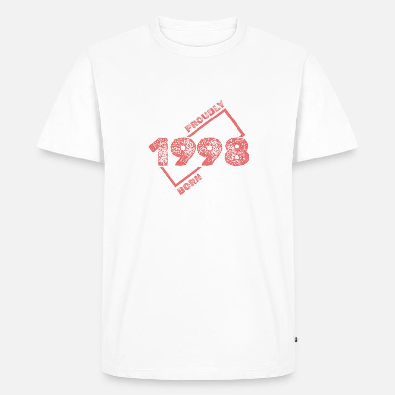 Geschenkidee 1998 - Männer Premium Bio T-Shirt - undefined