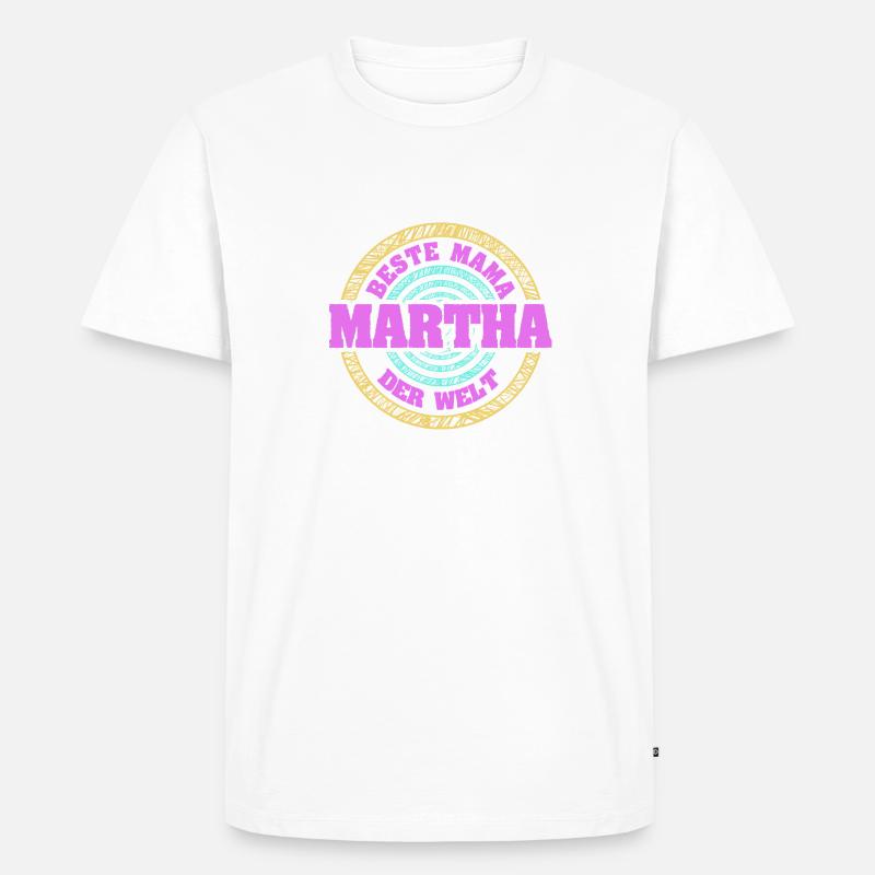 Mutter Martha - Männer Premium Bio T-Shirt - undefined