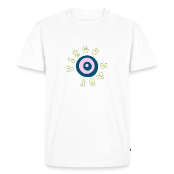 Virgo baby - Men's Premium Organic T-Shirt - white - Front - Nico (187cm)