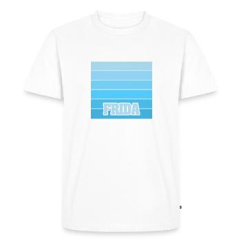 Nom de la femme Nom de la femme - T-shirt Premium bio Homme - blanc - Devant - Nico (187cm)