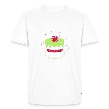 Toertchen la décoration - T-shirt Premium bio Homme - blanc - Devant - Nico (187cm)