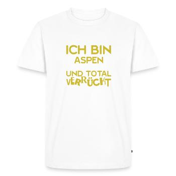Cadeau pour Tremble - T-shirt Premium bio Homme - blanc - Devant - Nico (187cm)