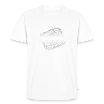 Roméo en tant que poussière d’étoiles - T-shirt Premium bio Homme - blanc - Devant - Nico (187cm)