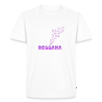 S’amuser Rossana - T-shirt Premium bio Homme - blanc - Devant - Nico (187cm)