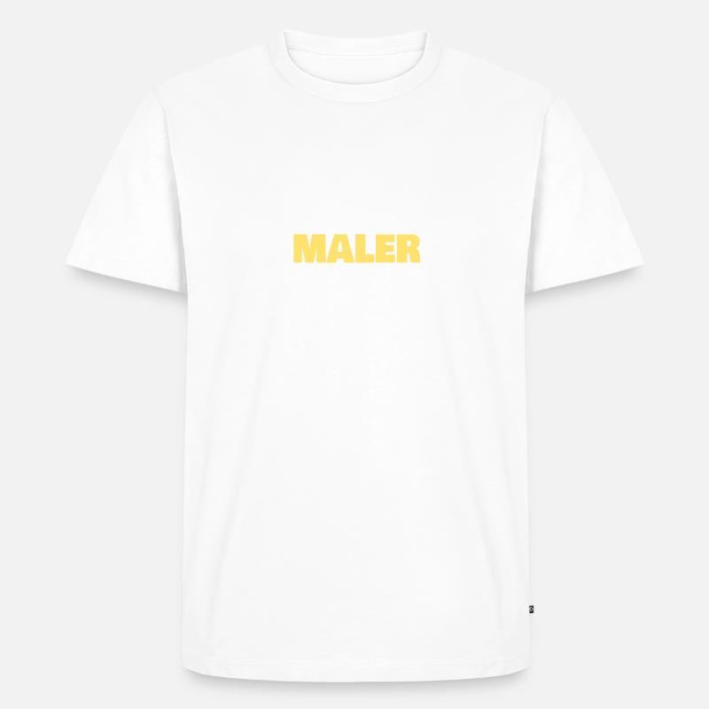 Berufung Maler - Männer Premium Bio T-Shirt - undefined