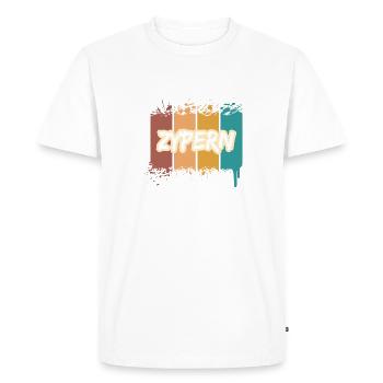 Cadeau pour Chypre - T-shirt Premium bio Homme - blanc - Devant - Nico (187cm)