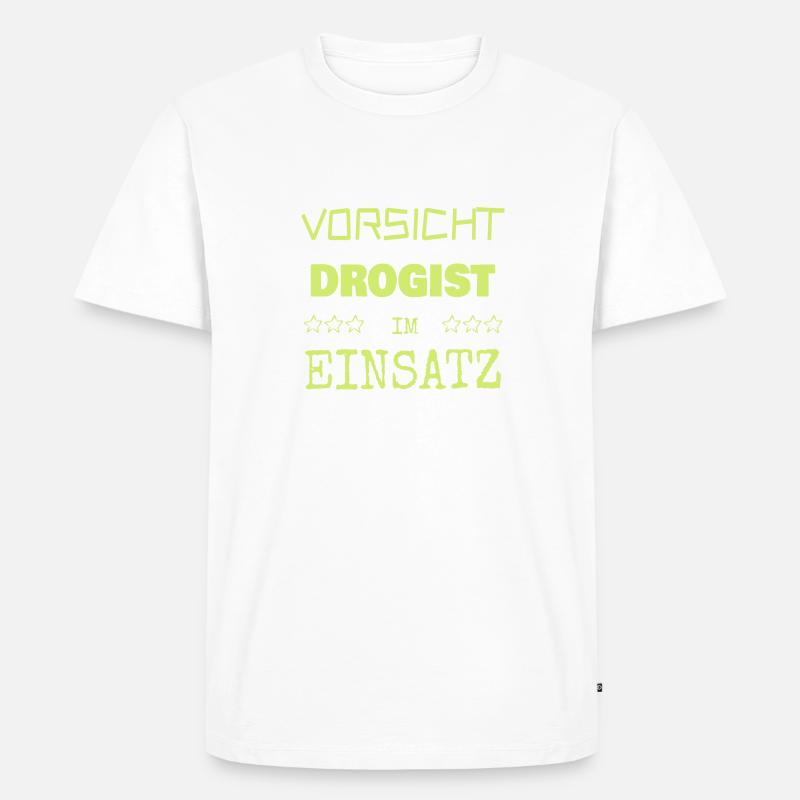 Drogist - Männer Premium Bio T-Shirt - undefined