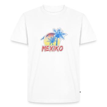 Holidays Mexico - Men's Premium Organic T-Shirt - white - Front - Nico (187cm)