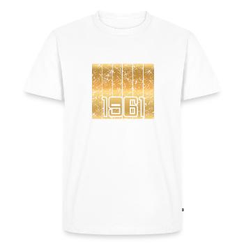 Heimat 1961 - T-shirt Premium bio Homme - blanc - Devant - Nico (187cm)