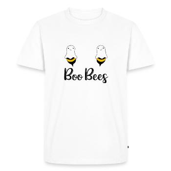 Halloween Ghost Ghost Ghost Spirit Boo Costume - Men's Premium Organic T-Shirt - white - Front - Nico (187cm)