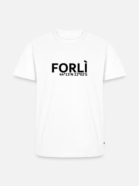 Coordonnées Forlì - T-shirt Premium bio Homme - blanc