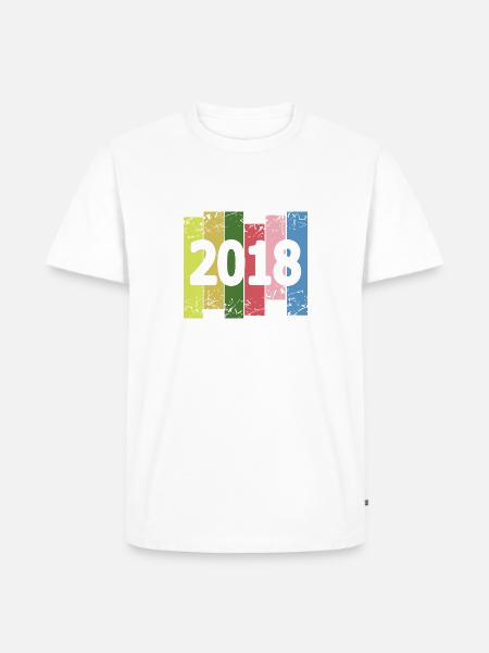Funny 2018 - Men's Premium Organic T-Shirt -