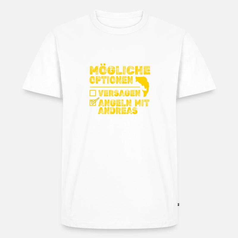 Andreas als Andreas - Männer Premium Bio T-Shirt - undefined