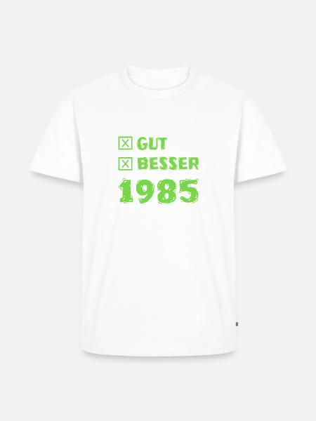 Year 1985 - Men's Premium Organic T-Shirt -