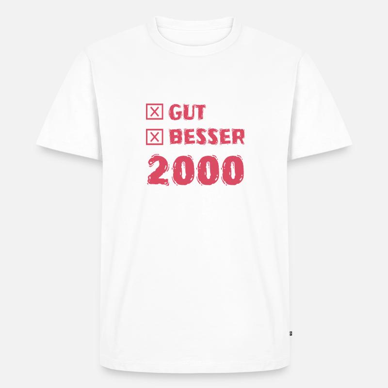 2000 - Männer Premium Bio T-Shirt - undefined