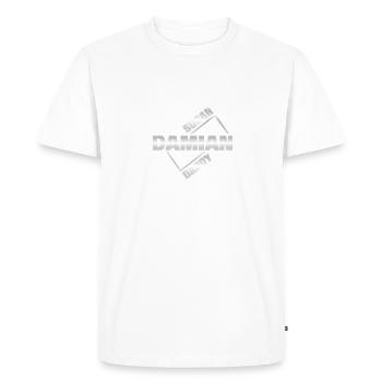 Sugardaddy Damian - T-shirt Premium bio Homme - blanc - Devant - Nico (187cm)