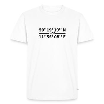 Courtyard coordinates - Men's Premium Organic T-Shirt - white - Front - Nico (187cm)