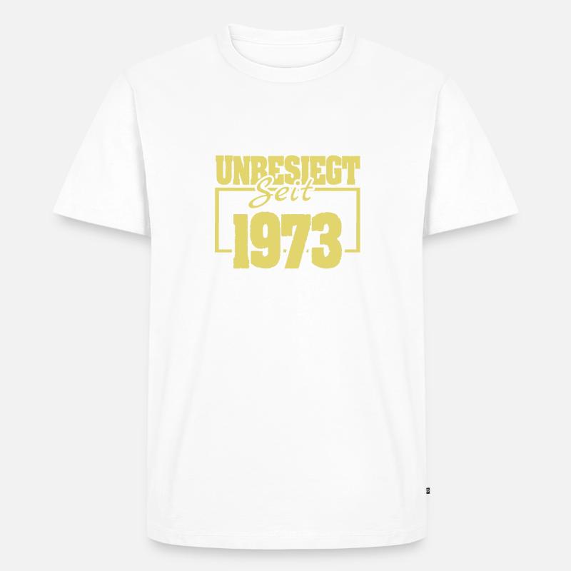 seit 1973 - Männer Premium Bio T-Shirt - undefined