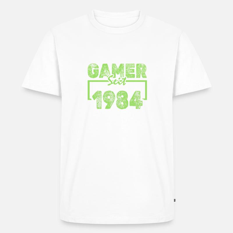 Nerd 1984 - Männer Premium Bio T-Shirt - undefined