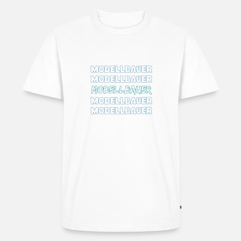 Gift for model builder - Men's Premium Organic T-Shirt - undefined