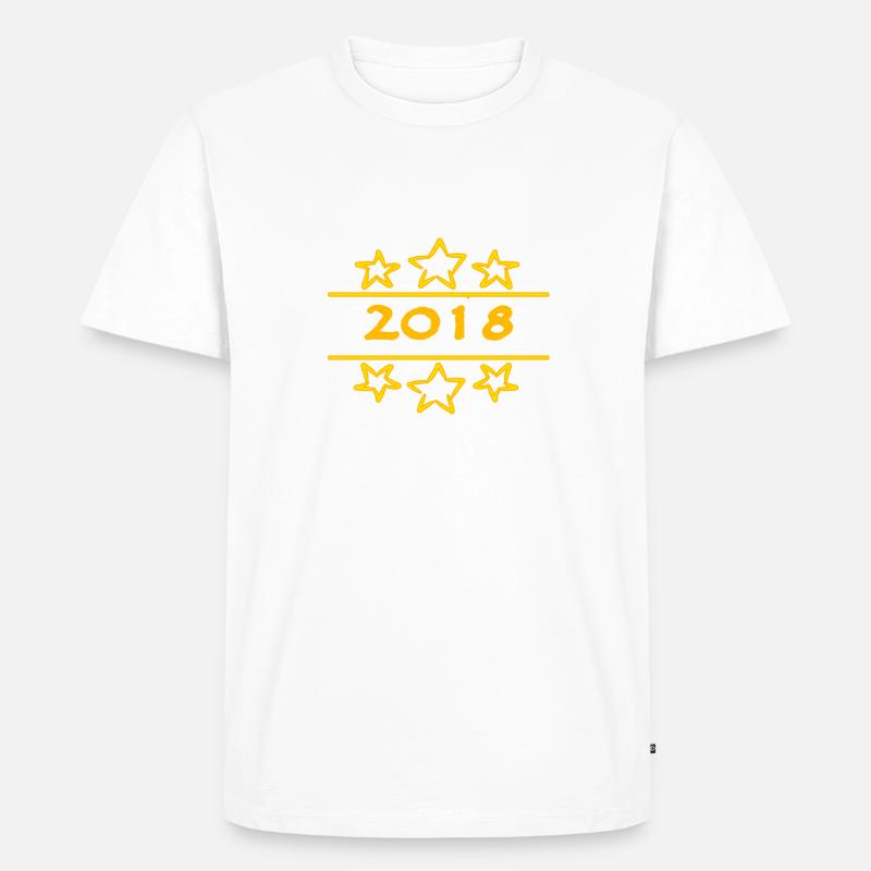 Witzig 2018 - Männer Premium Bio T-Shirt - undefined
