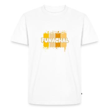 Funachal Funachal - T-shirt Premium bio Homme - blanc - Devant - Nico (187cm)