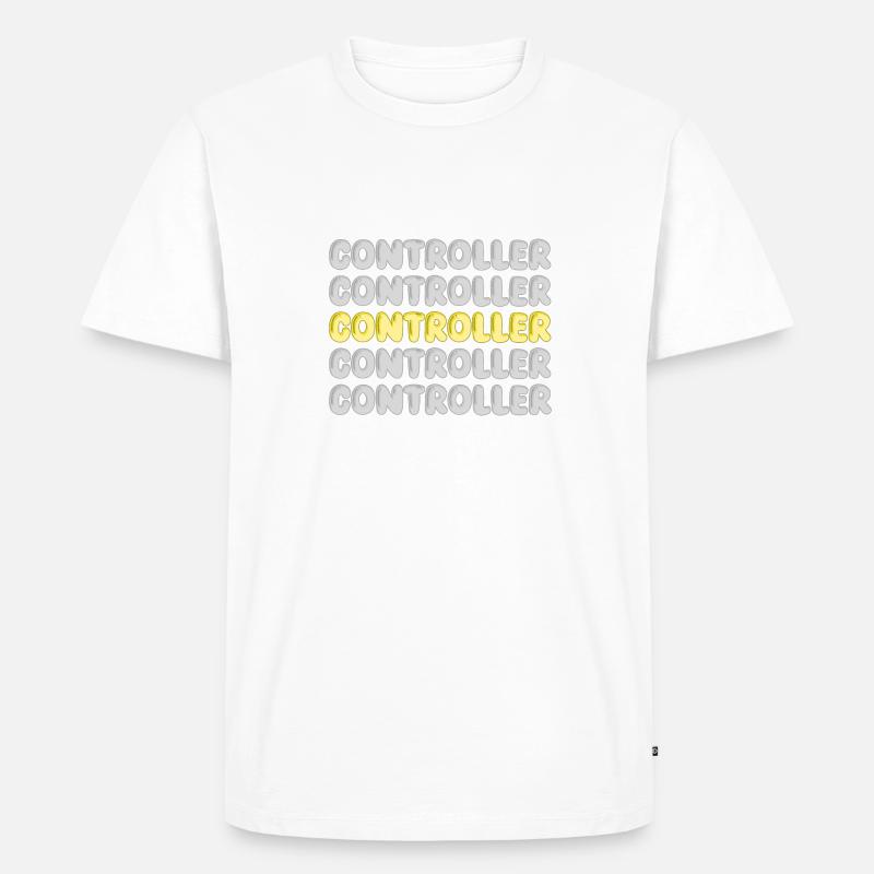 Arbeit Controller - Männer Premium Bio T-Shirt - undefined