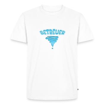 Profession Aidant - T-shirt Premium bio Homme - blanc - Devant - Nico (187cm)