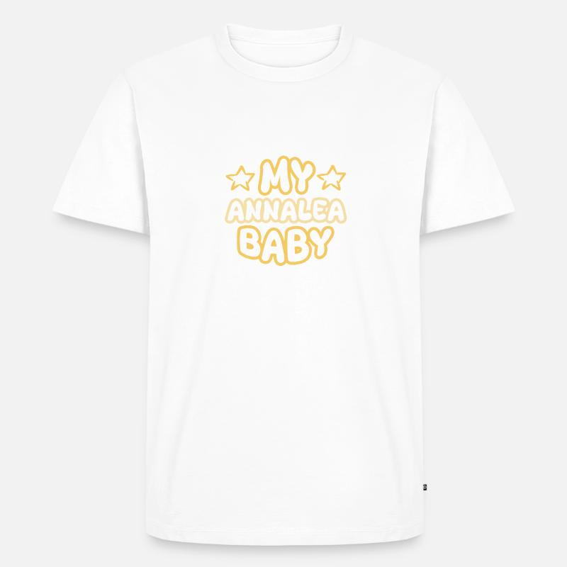 Geburt Annalea - Männer Premium Bio T-Shirt - undefined