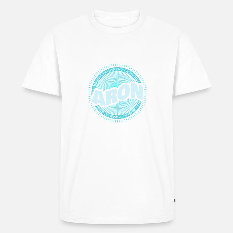 Geschenkidee Aron - Männer Premium Bio T-Shirt - undefined