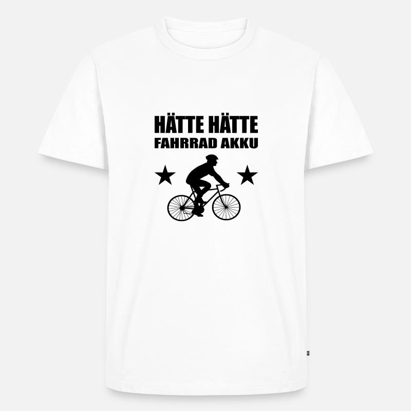 Hätte Hätte - Männer Premium Bio T-Shirt - Weiß
