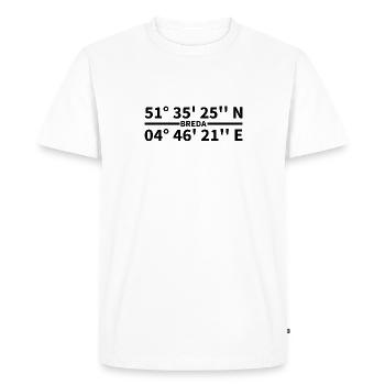 Breda Coordinates - Men's Premium Organic T-Shirt - white - Front - Nico (187cm)