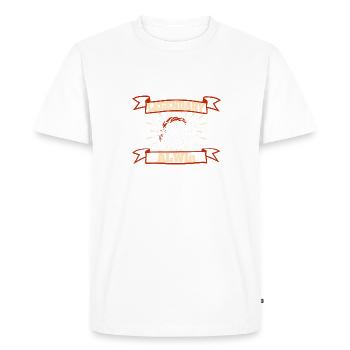 Costume Alwin - T-shirt Premium bio Homme - blanc - Devant - Nico (187cm)
